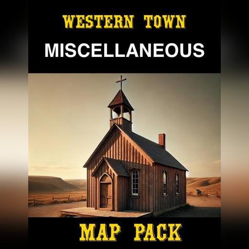 Western Town - Miscellaneous Map Pack