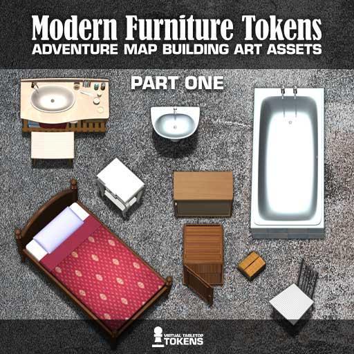 Modern Furniture Tokens - Part 1