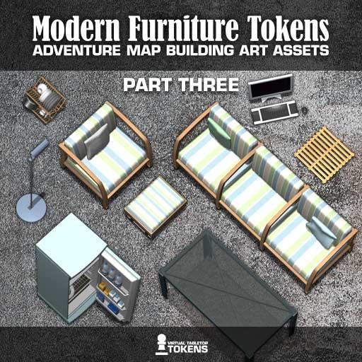 Modern Furniture Tokens - Part 3