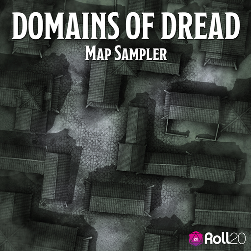 Roll20 Domains of Dread - Map Sampler