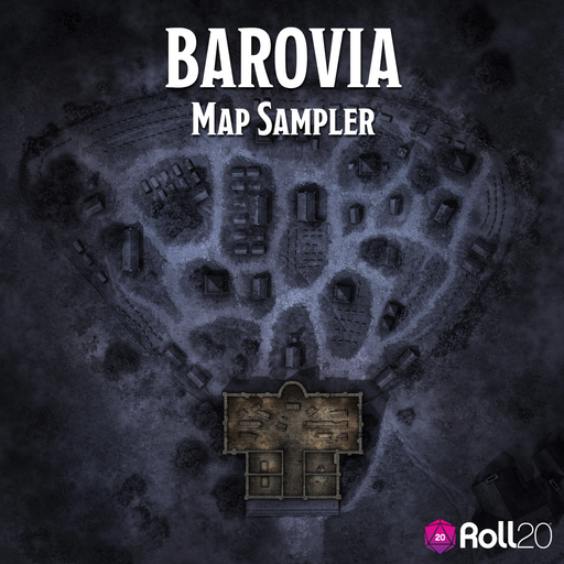 Roll20 Barovia Map Sampler