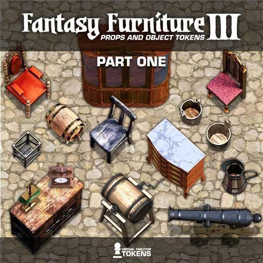 Fantasy Furniture Tokens III - Part 1