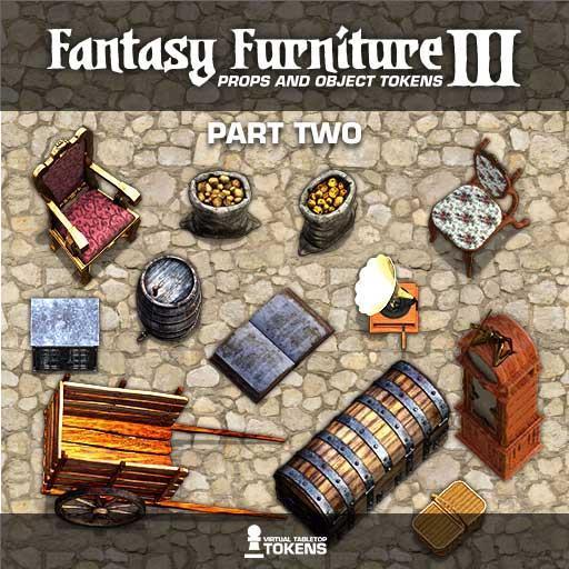 Fantasy Furniture Tokens III - Part 2