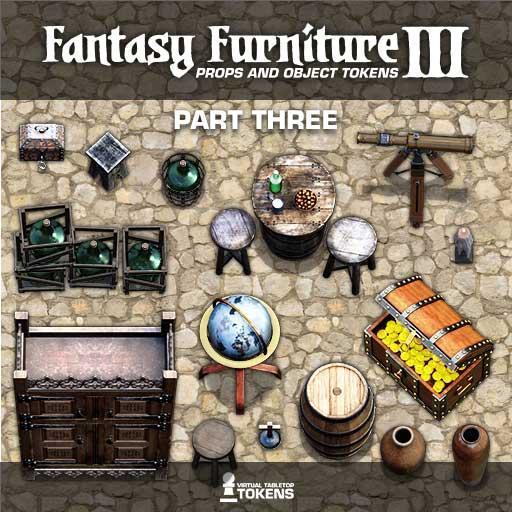 Fantasy Furniture Tokens III - Part 3