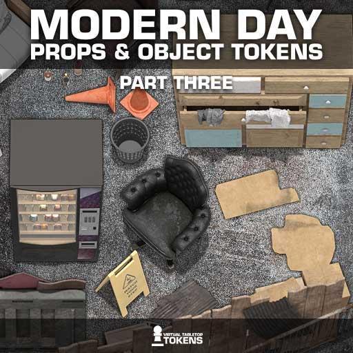 Modern Day Props & Object Tokens - Part 3