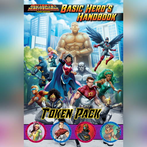 Mutants and Masterminds Basic Hero's Handbook Token Pack