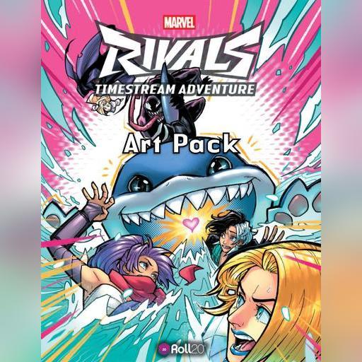 Marvel Rivals: Timestream Adventure Art and Token Pack