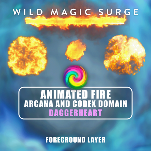 Animated Fire - Arcana and Codex Domain