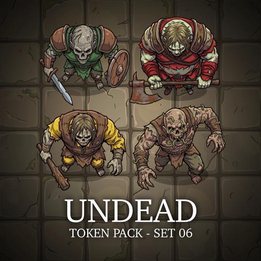 UNDEAD TOKEN PACK - SET 6