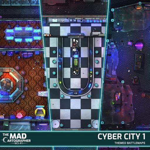 MAD Sci-Fi Cyber City 01