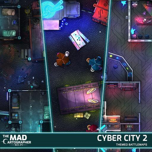 MAD Sci-Fi Cyber City 02