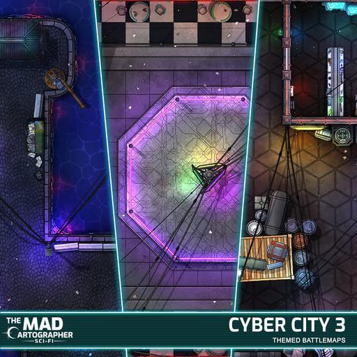 MAD Sci-Fi Cyber City 03