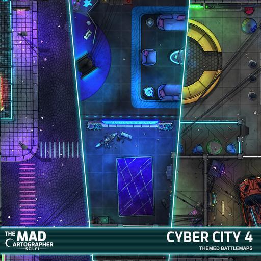 MAD Sci-Fi Cyber City 04
