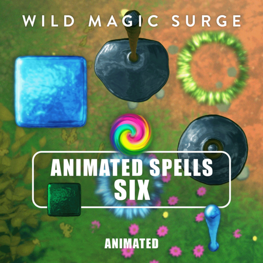Animated Spells - Six
