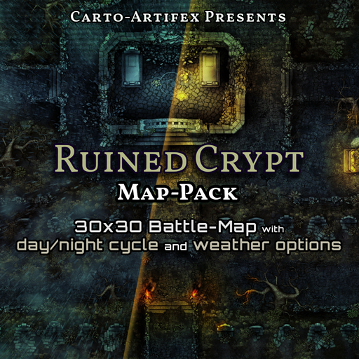 Ruined Crypt Map-Pack
