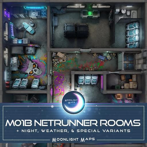 M01b Netrunner Rooms | Roll20 Marketplace: Digital goods for online ...