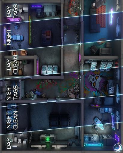 M01b Netrunner Rooms | Roll20 Marketplace: Digital goods for online ...