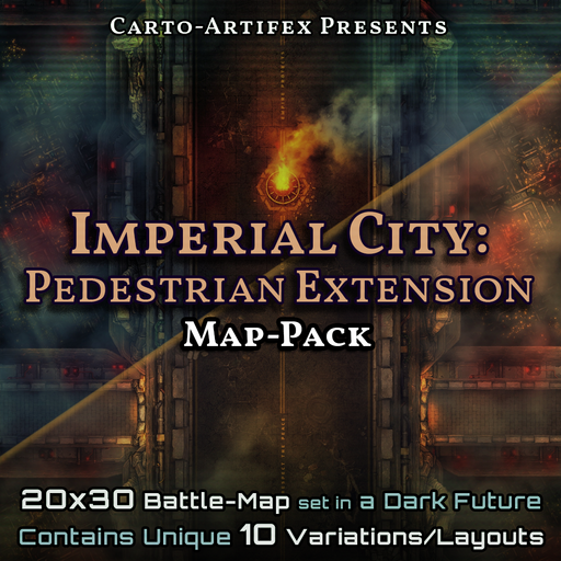 Imperial City: Pedestrian Extension Map-Pack