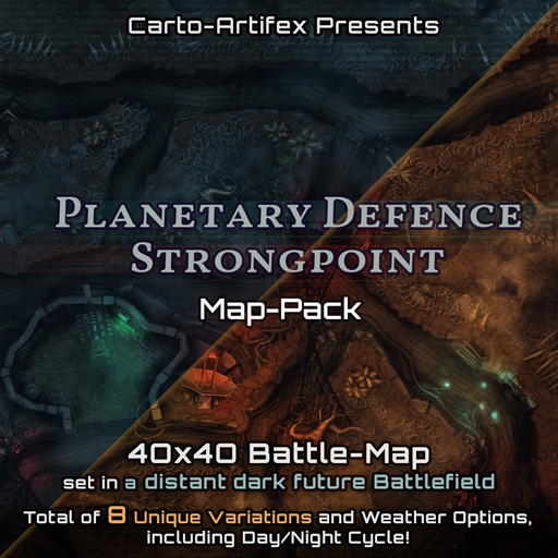 Planetary Defence Strongpoint Map-Pack