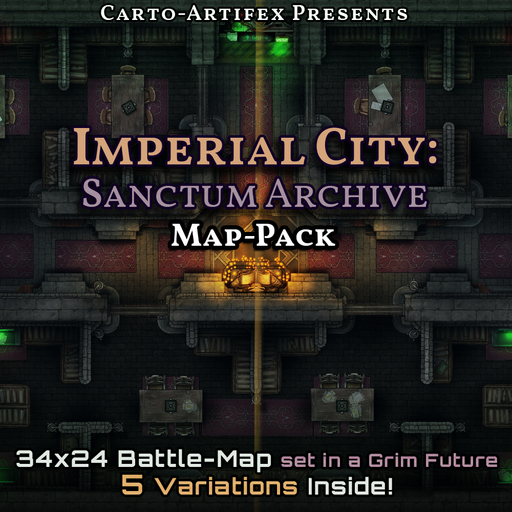Imperial City: Sanctum Archive Map-Pack