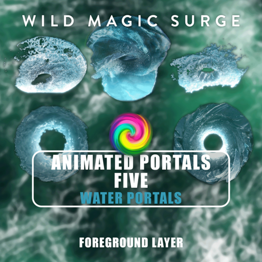 Animated Portal Tokens - Five