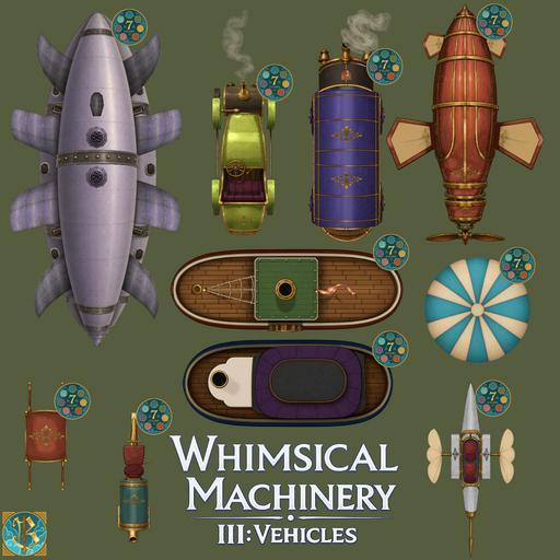 Whimsical Machinery - III Vehicles