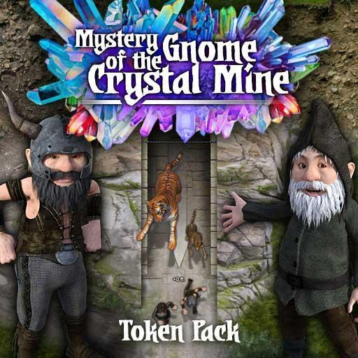 Mystery of the Gnome Crystal Mine - Token Pack