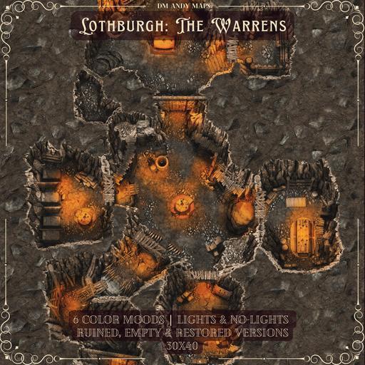 DM Andy Maps - Lothburgh: The Warrens