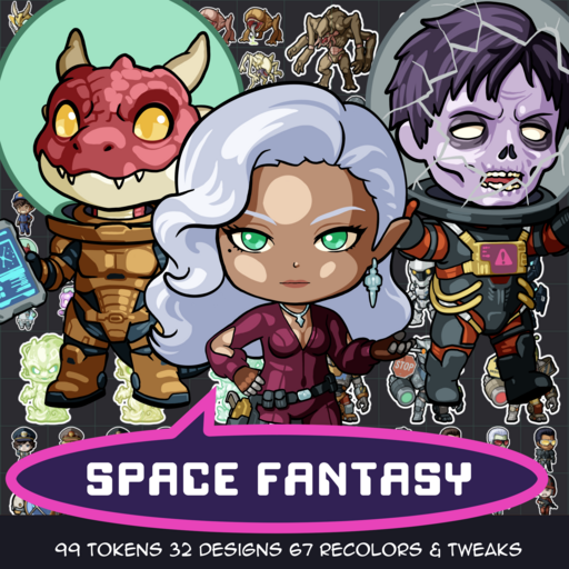 Space Fantasy Tokens