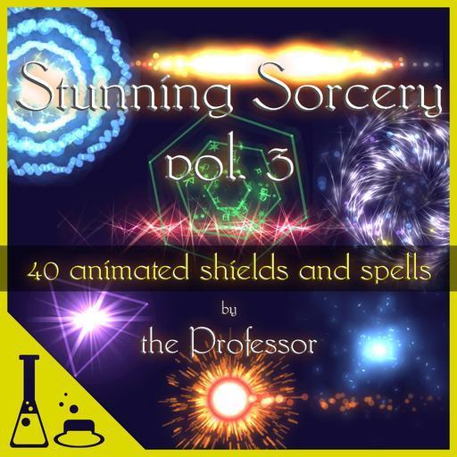 Stunning Sorcery vol. 3: 40 Animated Magic & Spell Effects
