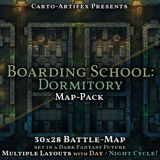 Boarding School: Dormitory Map-Pack