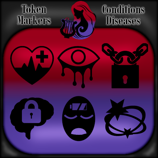 [Fabled] Token Markers Conditions Diseases