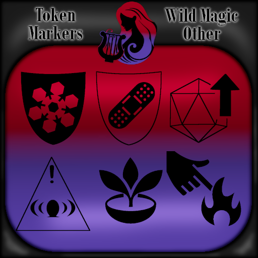 [Fabled] Token Markers Wild Magic Other