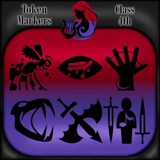 [Fabled] Token Markers Class 4th