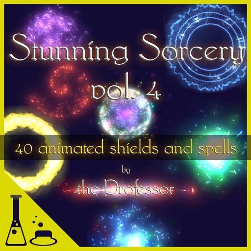 Stunning Sorcery vol. 4: 40 Animated Magic & Spell Effects