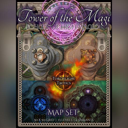 Tower of the Magi: School of High Magic Map Set