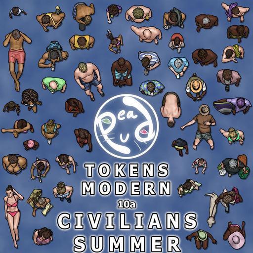 PeaPu's Tokens: Modern 10a — Civilians Summer