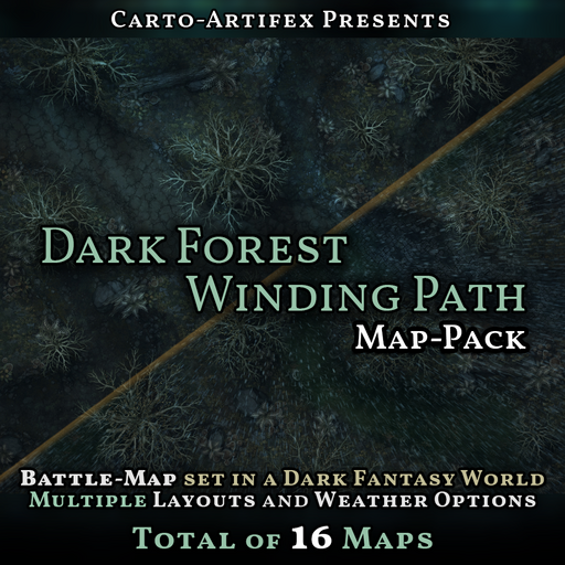 Dark Forest Winding Path Map-Pack