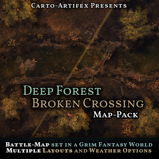 Deep Forest Broken Crossing Map-Pack