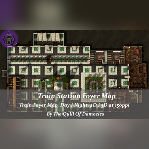 Train Station Foyer Map