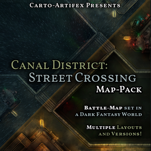 Canal District: Street Crossing Map-Pack