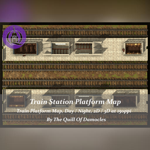 Train Station Platform Map