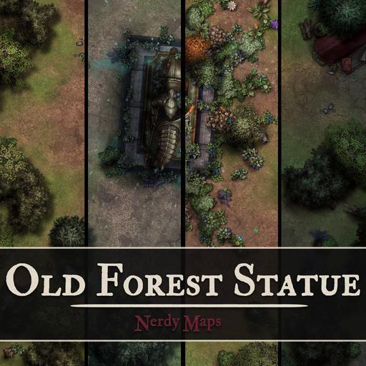 Old Forest Statue